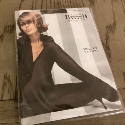 Wolford Velvet De Luxe Tights Medium Soft Opaque Coffee 10687 New Made Austria